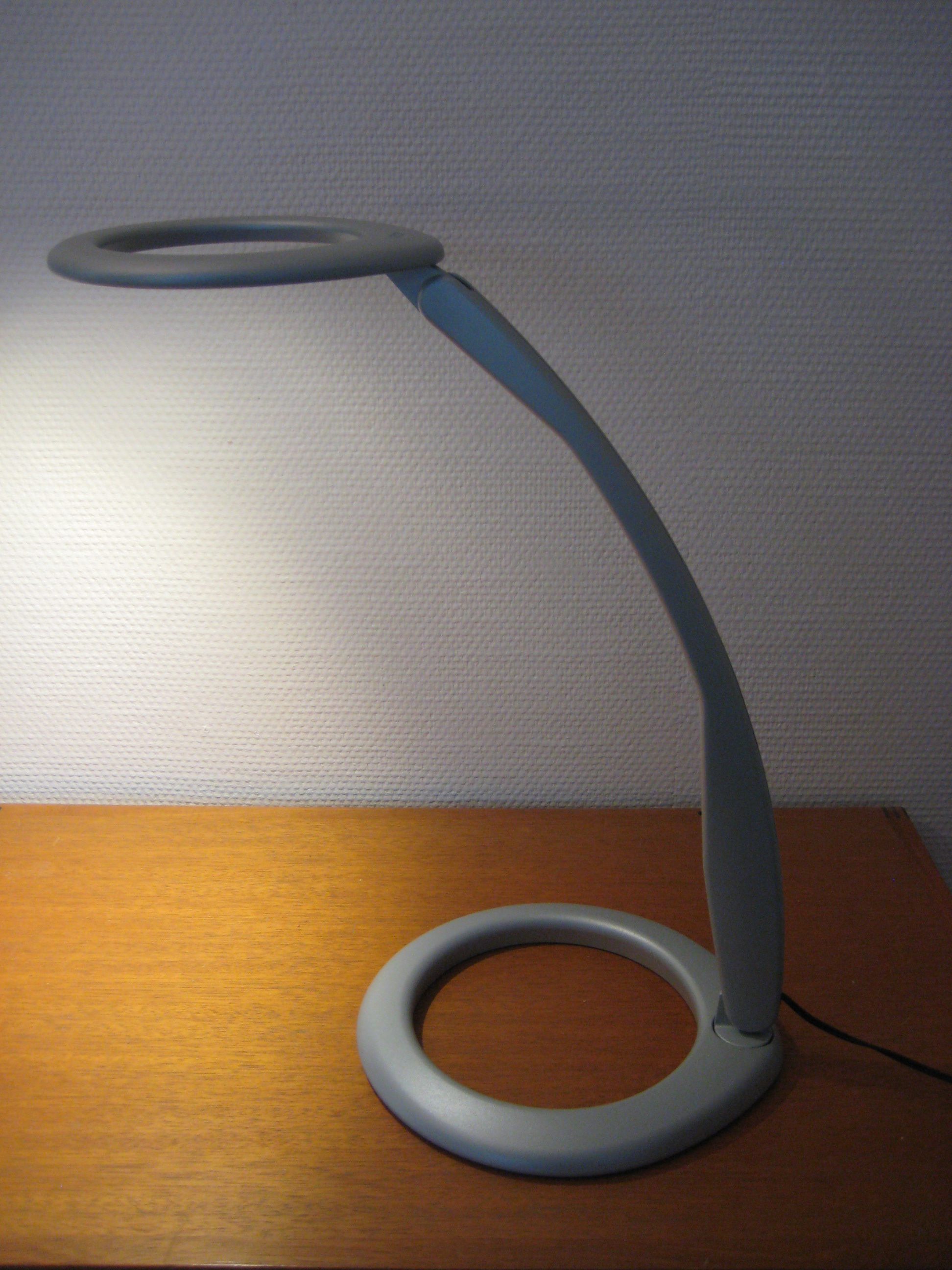Luxo LED arbejdslampe, silver